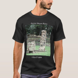 古代マヤ文化コパン遺跡ホンジュラスクラシック Tシャツ