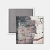 古代マヤ遺跡フォトデザイン冷蔵庫 マグネット (正面/裏面)