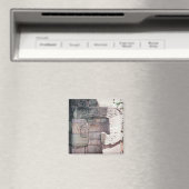 古代マヤ遺跡フォトデザイン冷蔵庫 マグネット (インサイチュ (食洗機))