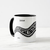 古代マヤ マグカップ (正面左)