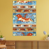 古代ミノアクレタフレスコ キャンバスプリント (インサイチュ (リビング))