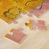 古代ミュージカル楽器 ジグソーパズル (側面)