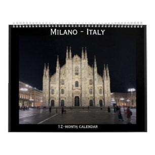 古代ミラモダンノ-イタリア-写真 カレンダー