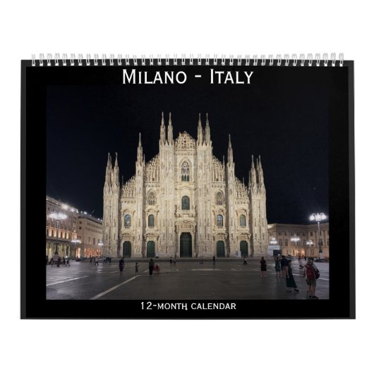 古代ミラモダンノ-イタリア-写真 カレンダー (カバー)