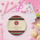 古代メキシコのサンセラプチンコデマヨパーティー ペーパープレート (パーティー)