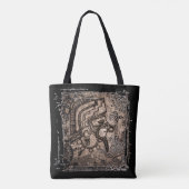 古代メキシコのトートバック トートバッグ (裏面)