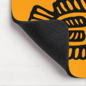 古代メキシコの魚芸術マウスパッド マウスパッド (コーナー)