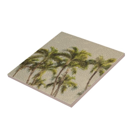 古代モザイクやし タイル (側面)