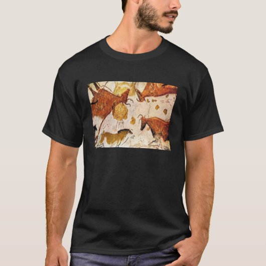 古代ラスコー球根 Tシャツ (正面)