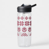 古代ラトビアのシンボル太陽ムーンスタージュミス ウォーターボトル (左面)