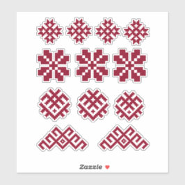 古代ラトビアのシンボル太陽ムーンスタージュミス シール