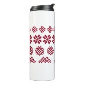 古代ラトビアのシンボル太陽ムーンスタージュミス タンブラー (回転左)