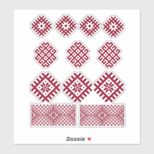 古代ラトビアのシンボルJumis Morning Star シール