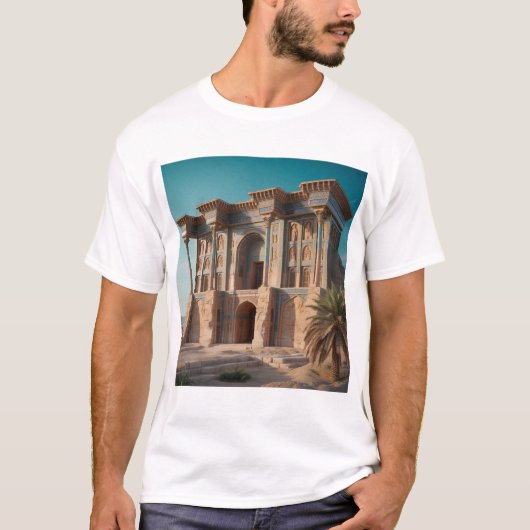 古代リディア写実的歴史芸術Tシャツ Tシャツ (正面)
