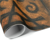 古代ルーンと神秘的なシンボル ラッピングペーパー (ロールコーナー)