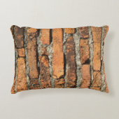 古代レンガの壁 アクセントクッション (正面)