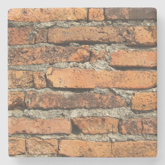 古代レンガの壁 ストーンコースター (正面)