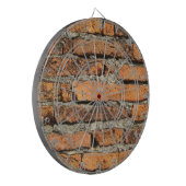 古代レンガの壁 ダーツボード (正面左)