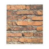 古代レンガの壁 ノートパッド (正面)