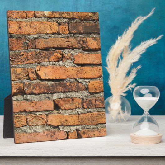 古代レンガの壁 フォトプラーク (側面)