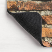 古代レンガの壁 マウスパッド (コーナー)