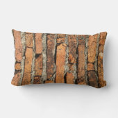 古代レンガの壁 ランバークッション (裏面)