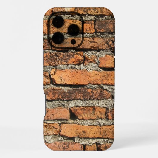 古代レンガの壁 iPhoneケース (裏面)