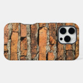 古代レンガの壁 iPhoneケース (裏面横)