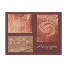 古代ロックアートテンプレート