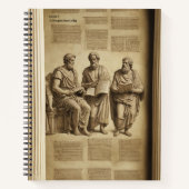 古代ローマのエコー:ラテン ノートブック (正面)