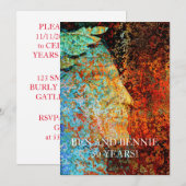 古代ローマのカエサルメモリー 招待状 (正面/裏面)