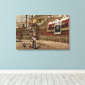 古代ローマのグラディエーター キャンバスプリント (インサイチュ (ウッドフロア))