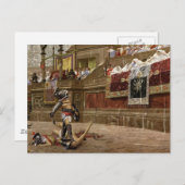 古代ローマのグラディエーター ポストカード (正面/裏面)