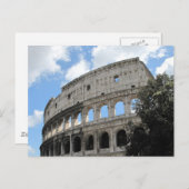 古代ローマのコロッセオ ポストカード (正面/裏面)