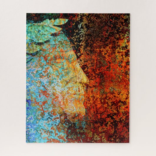 古代ローマのシーザーの記憶 ジグソーパズル (縦)