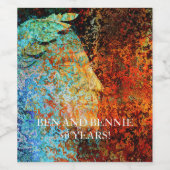 古代ローマのシーザーの記憶 ワインラベル (シングルラベル)