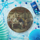 古代ローマのディナー・パーティの饗宴 ペーパープレート (パーティー)