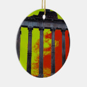 古代ローマのフォーラムのクリスマスのオーナメント セラミックオーナメント (右)