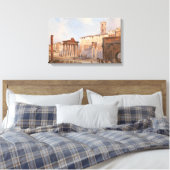 古代ローマのフォーラム(Ippolito Caffi著) キャンバスプリント (インサイチュ (寝室))