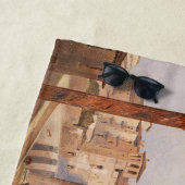 古代ローマのフォーラム（Ippolito Caffi著） ビーチタオル (インサイチュ)