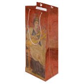 古代ローマのポンペイ隣人フレスコミュージシャンアート ワインギフトバッグ (裏面アングル)