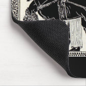 古代ローマの人および馬 マウスパッド (コーナー)