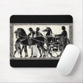 古代ローマの人および馬 マウスパッド (マウス)