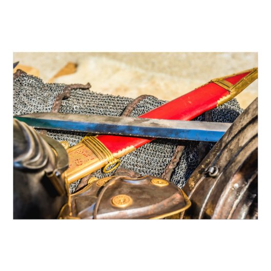 古代ローマの剣 フォトプリント            (正面)