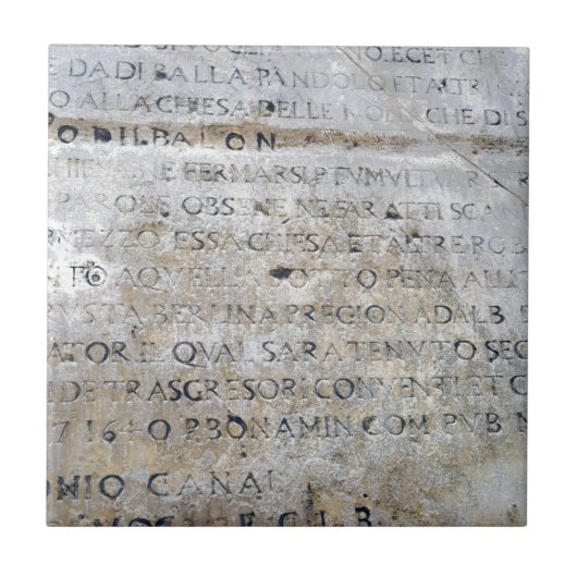 古代ローマの印 タイル (正面)