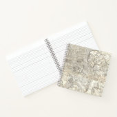 古代ローマの地形図 ノートブック (内部)