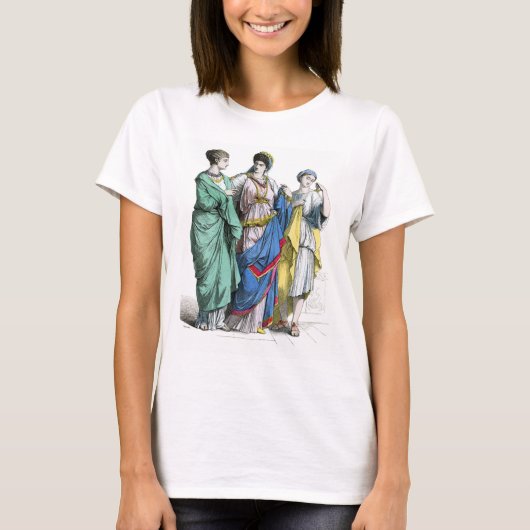 古代ローマの女性 Tシャツ (正面)