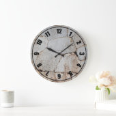 古代ローマの岩壁 ラージ壁時計 (ホーム)