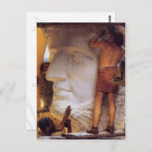 古代ローマの彫刻家 ポストカード (正面/裏面)