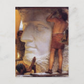 古代ローマの彫刻家 ポストカード (正面)